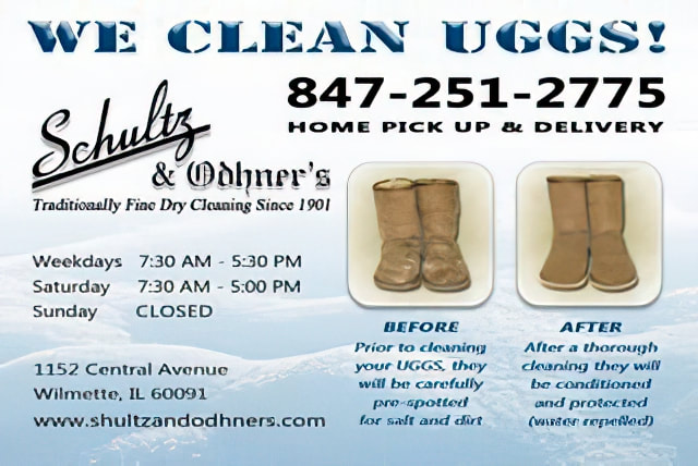can you dry clean uggs